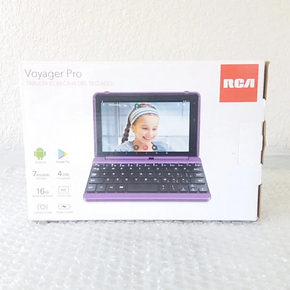RCA Voyager Pro Tablet W/ Keyboard Case, 7